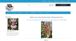 Desktop Screenshot of mypawfectbear.com